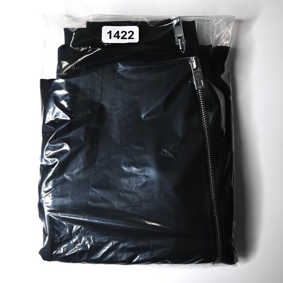 RAG & BONE Black Chatel Skinny Full Side Zip Stretch Mid Rise Pants - Size 2 - Picture 10 of 10